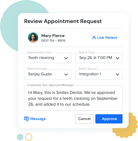 Appointment Confirmations UI