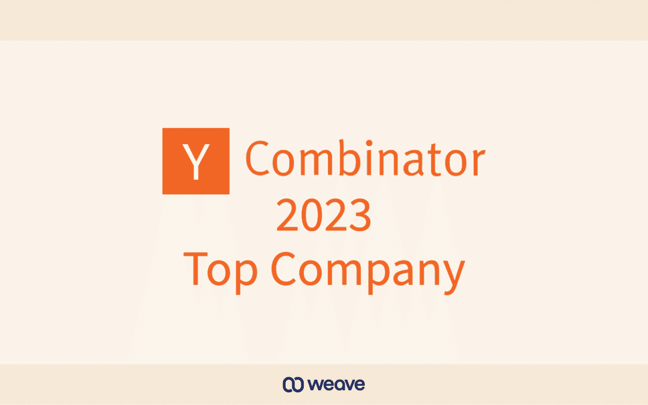 Y Combinator Recognizes Weave as Top Company